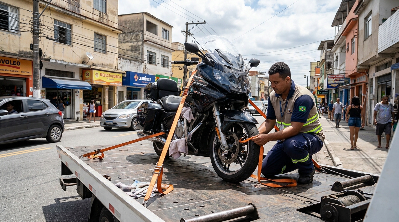 Guincho para Moto em Franca‑SP